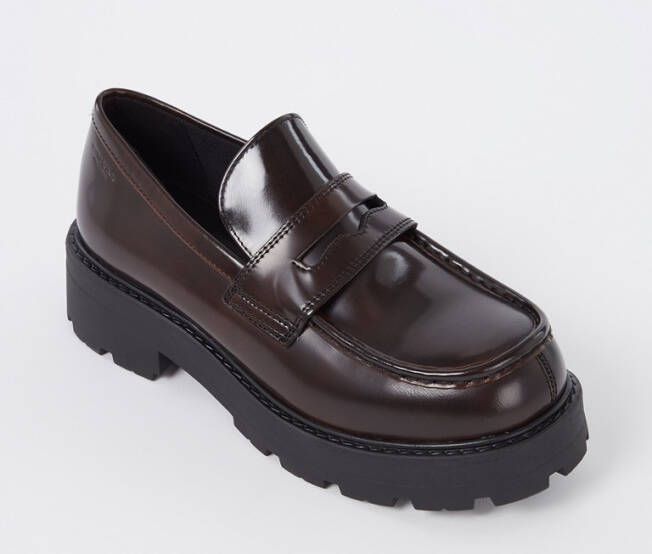 Vagabond Cosmo loafer van leer