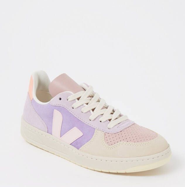 Veja V 10 Suede Sneakers , Beige, Dames
