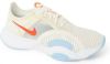 Nike Air Zoom SuperRep Go fitness schoenen ecru/oranje/lichtblauw online kopen