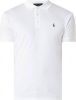 Polo Ralph Lauren Mannen polo shirt korte arm slanke pasvorm , Wit, Heren online kopen