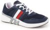 Tommy Hilfiger Corporate TH Runner sneakers wit/donkerblauw/rood online kopen