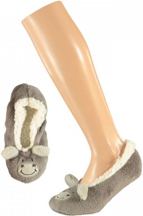 Apollo Meisjes Ballerina Pantoffels/sloffen Nijlpaard- 30 Sloffen Kinderen