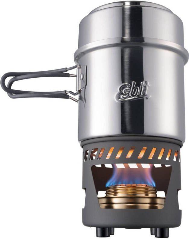 Diverse Esbit Outdoor Kooktoestel 985ml Opbergtas Aluminium/rvs Alcohol