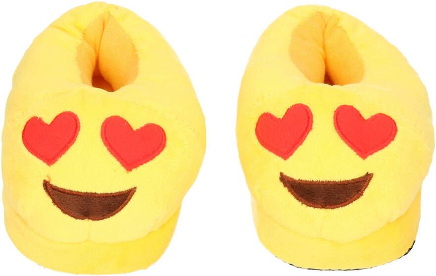 Merkloos Emoticon Sloffen Hartjes Ogen Voor Kinderen 28 30 Sloffen Kinderen