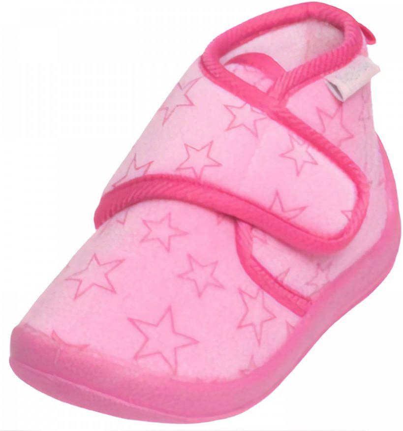 Playshoes  Slipper Pastel roze Roze/lichtroze Gr.24/25 Meisjes