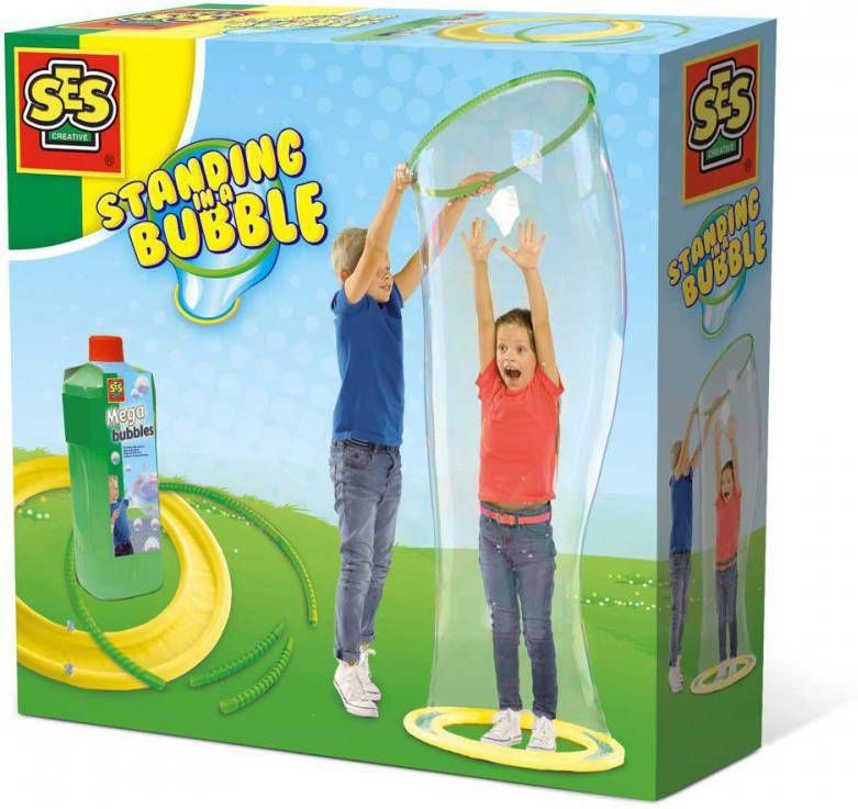 SES Creative ® Staan in een mega bubble Kleurrijk