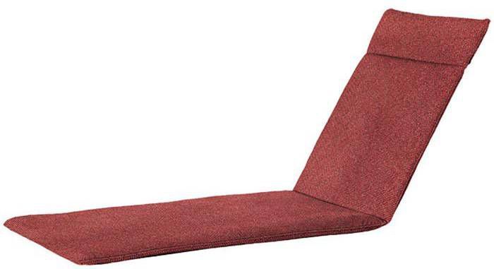 Madison kussens Ligbedkussen  Manchester red(waterafstotend )