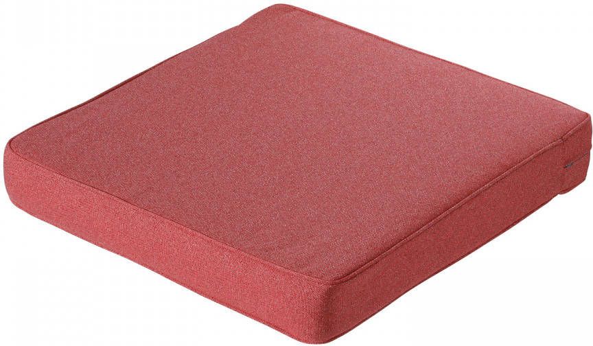 Madison kussens Loungekussen premium 60x60cm carré,  Manchester red(waterafstotend )