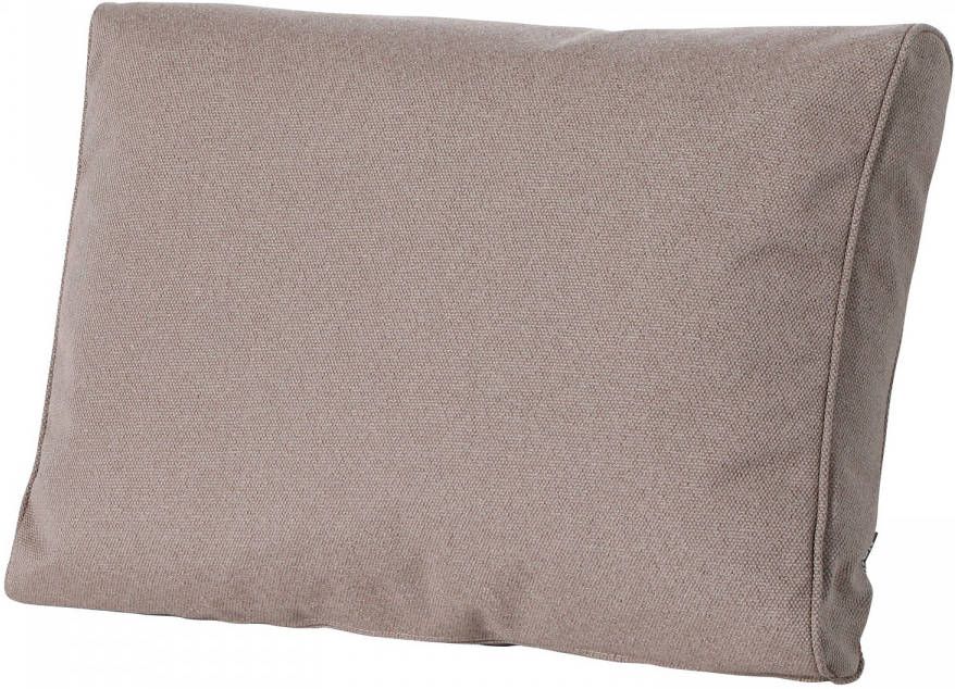 Madison kussens Loungekussen ruggedeelte premium 60x40cm carré,  Manchester taupe(waterafstotend )