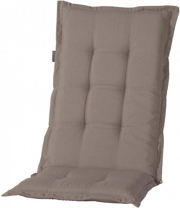 Madison kussens Tuinkussen hoge rug  Panama taupe(waterafstotend )