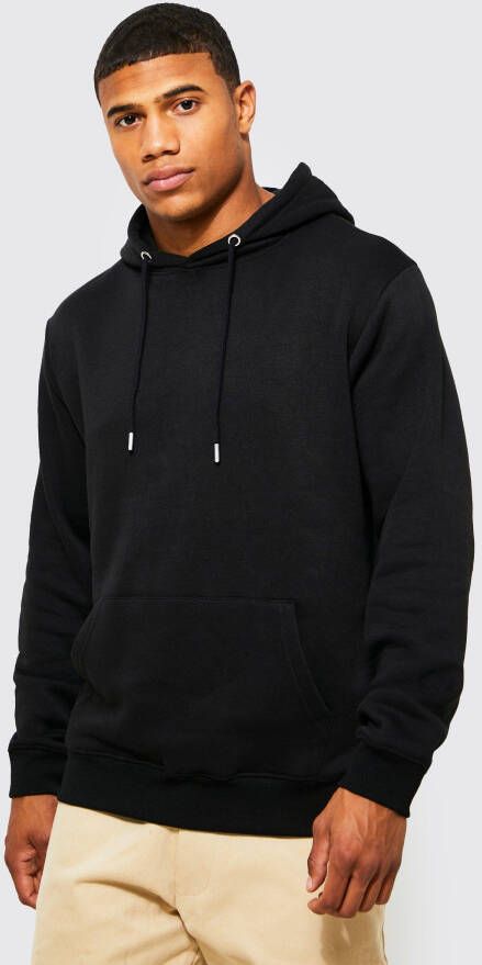 boohoo Basic Oversized Trui, Black