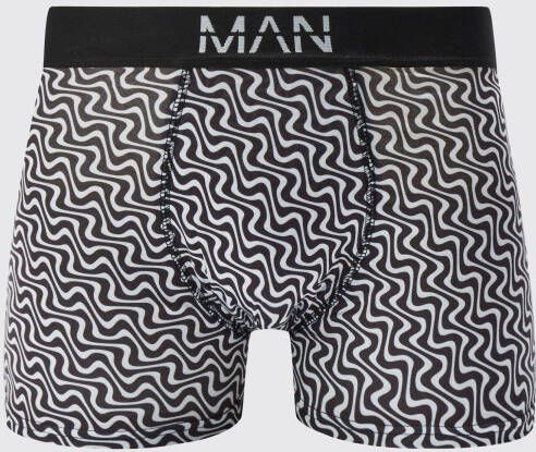 boohoo Boxers Met Abstracte Print, Multi
