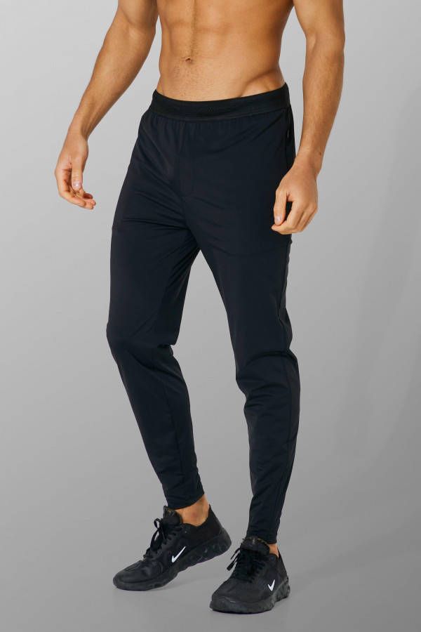 boohoo Man Active Ultra Stretch Joggingbroek, Black