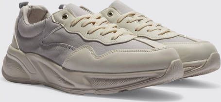 boohoo Monochrome Gympen Met Panelen, Multi