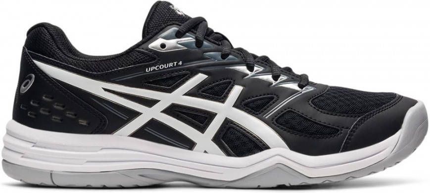 ASICS Upcourt 4 zaalsportschoenen zwart/wit