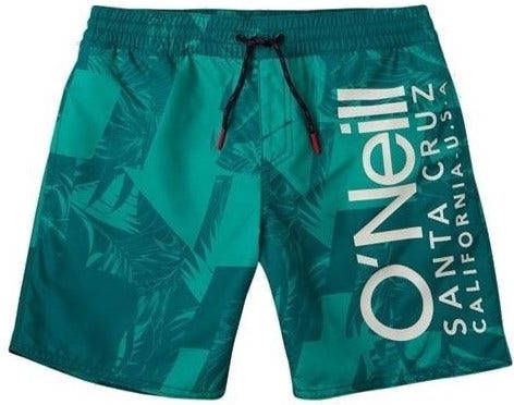 O'Neill Blue zwemshort Cali met all over print groen