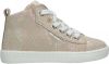 Develab 41362 hoge leren sneakers beige online kopen