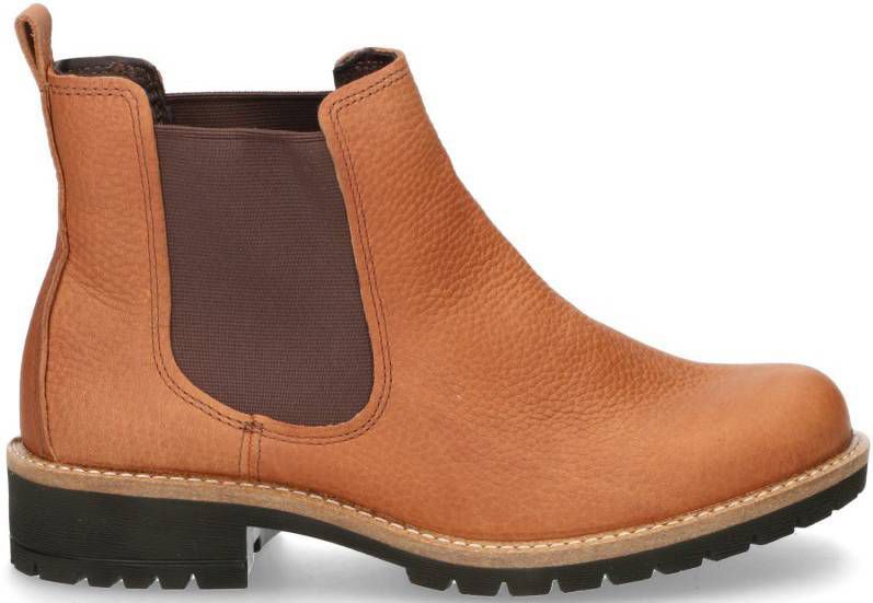 Ecco Elaine Chelseaboot Dames Bruin/Cognac