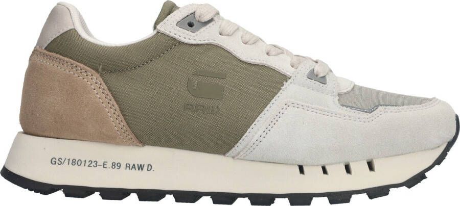 G-star G Star Raw Sneaker Dames Grijs/Groen/Taupe