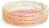 Intex Baby Zwembad Roze Glitter 86 X 25 Cm Opblaasbaar Zwembad Rond Drie Ringen online kopen