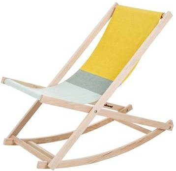 Weltevree Beach Rocker Schommelstoel Groen/Geel