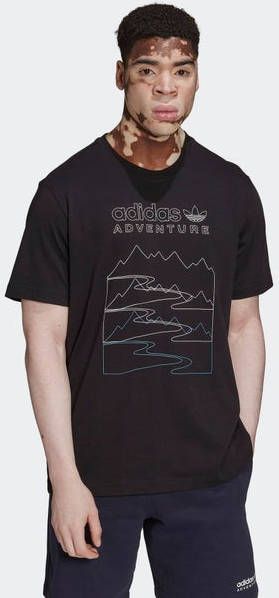 adidas Originals T shirt ADIDAS ADVENTURE MOUNTAIN FRONT