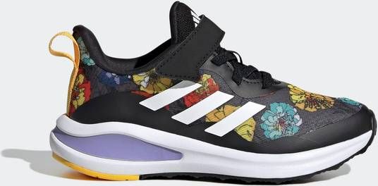 Adidas Fortarun International Womens Day Graphic Lace Running Shoes , Zwart, Dames