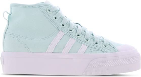 adidas Originals Nizza Platform Mid Schoenen Halo Mint/Halo Mint/Cloud White Dames