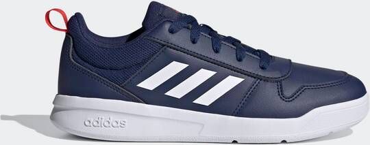 Adidas Performance Tensaur K hardloopschoenen donkerblauw/wit/rood kids