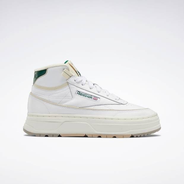 Reebok Club C Geo Mid Dames Schoenen