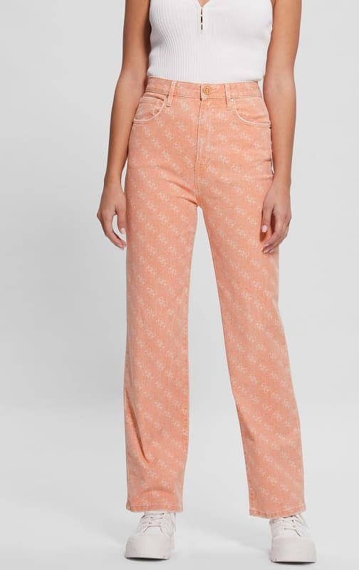 Guess 4G Logo Broek Rechte Pijp