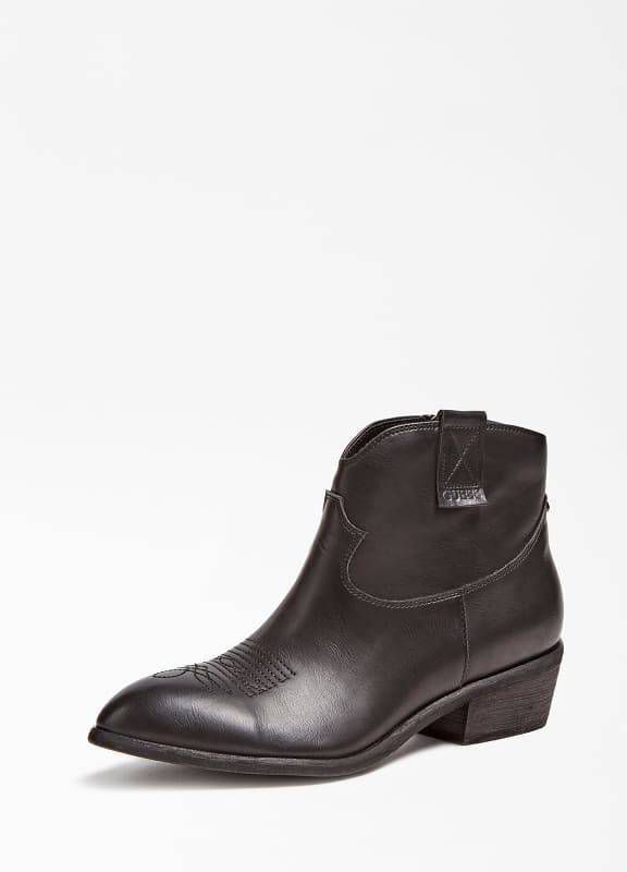 Guess Scarpe stivaletto camperos Sienna D21Gu43 , Zwart, Dames