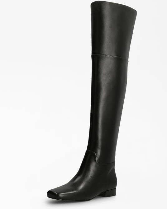 Guess Hoge & overknee laarzen Zwart Dames