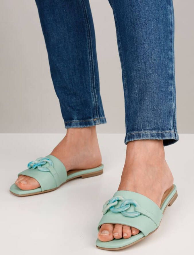 alba moda Muiltje Turquoise