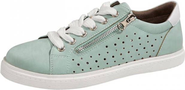 Liva Loop Sneaker met zomerse perforaties Mint