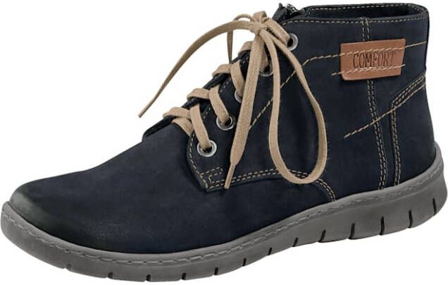 Naturläufer Enkellaarsje met rits aan de binnenkant Blauw