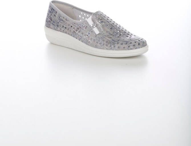 Naturläufer Instapper met zomerse openingen Grijs/Multicolor