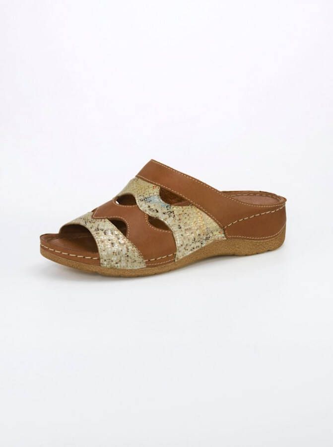 Naturläufer Muiltje Bruin/Goudkleur