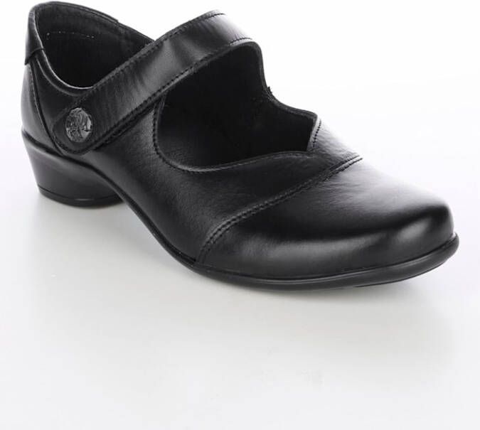 Naturläufer Pump met klittenbandsluiting Zwart