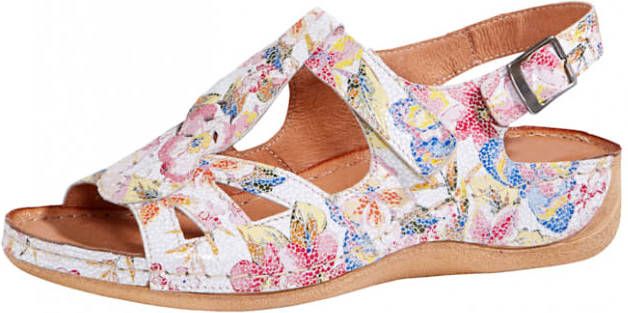 Naturläufer Sandaaltje Wit/Multicolor