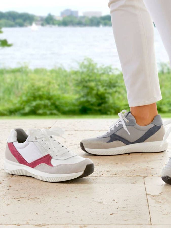 Naturläufer Veterschoen in modern design Blauw/Grijs