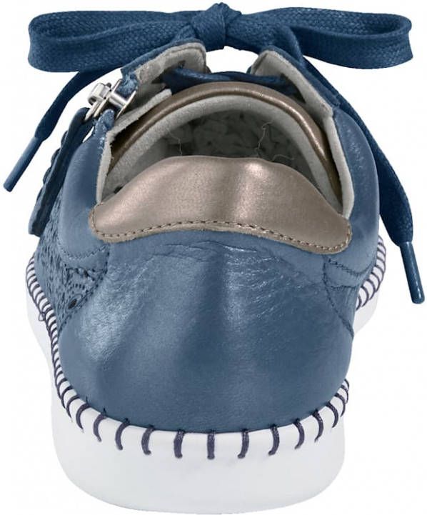 Naturläufer Veterschoen met rits Blauw