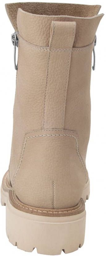 Paul Green Enkellaarsje van zacht leer Beige