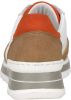 Rieker Sneaker in een prachtige kleurencombinatie Beige/Wit/Oranje online kopen