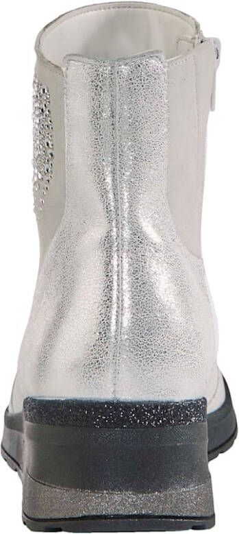 Waldläufer Enkellaarsje Zilverkleur