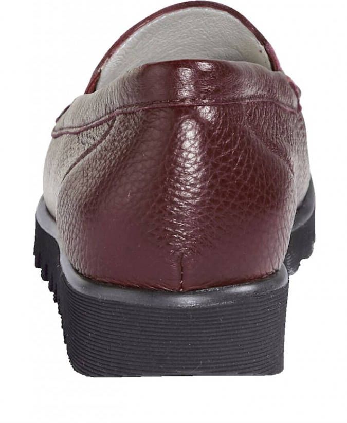 Waldläufer Mocassin met EVA zool Bordeaux
