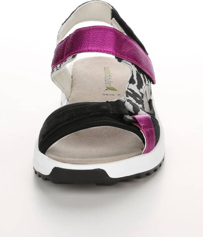 Waldläufer Sandaaltje Pink/Zwart