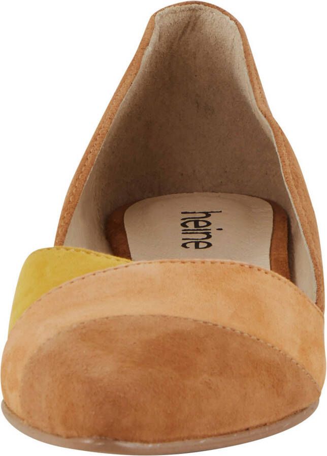 Ballerina in camel/oranje van heine