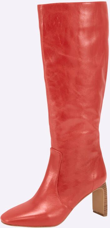 laarzen in rood van heine