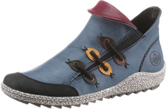 Laarsje in koningsblauw van Rieker